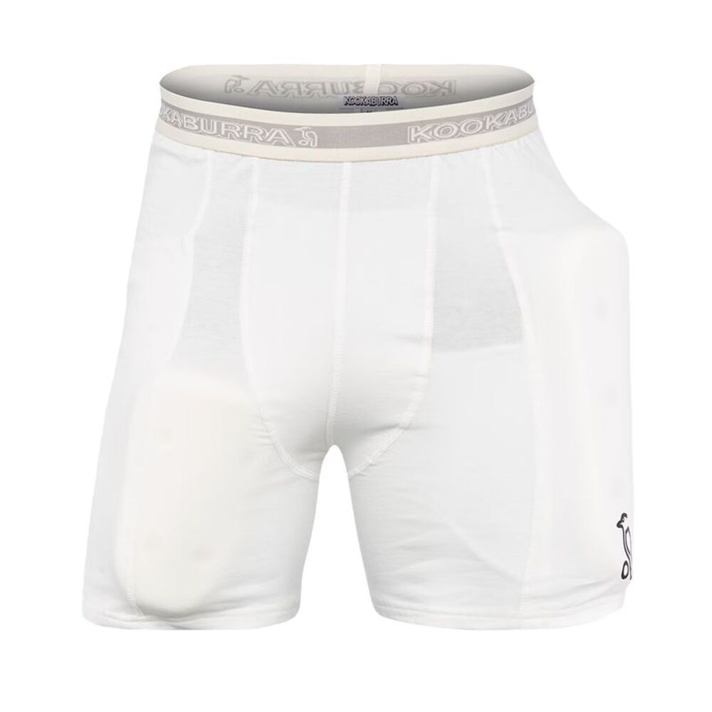 Kookaburra Mens Protective Padded Shorts / White